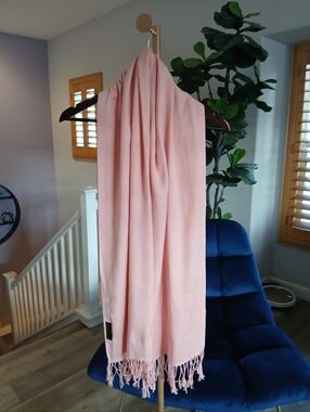 Pashmina Shawls Wrap Scarf in Dusty Pink